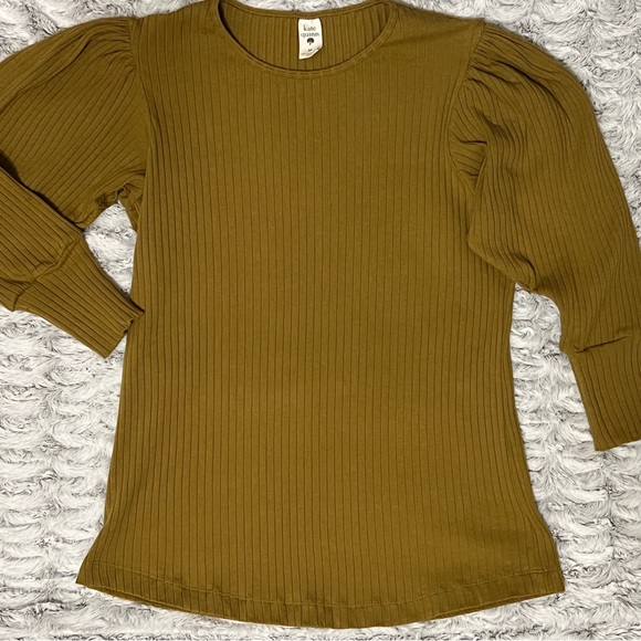NWOT Kate Quinn Puff Sleeve Top M - Picture 1 of 7